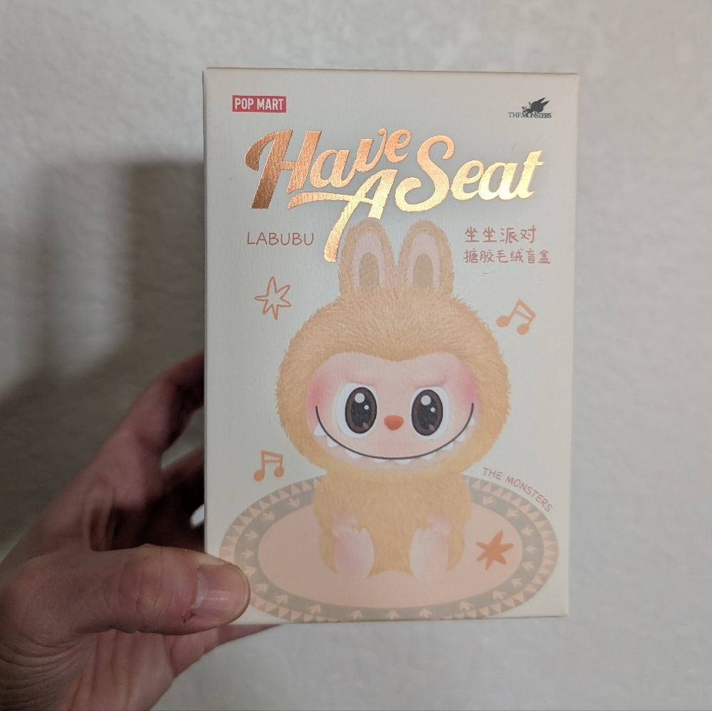 PopMart Labubu Have A Seat Baba Sealed In Box